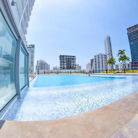 Apartamento Amazing View-29th Floor Modern Apt-luxury Building Cartagena