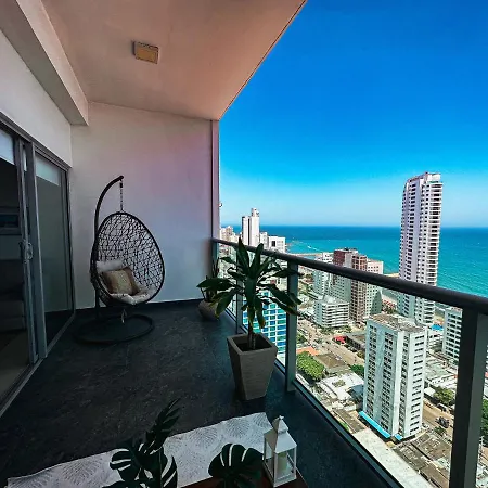 Apartamento Amazing View-29th Floor Modern Apt-luxury Building Cartagena